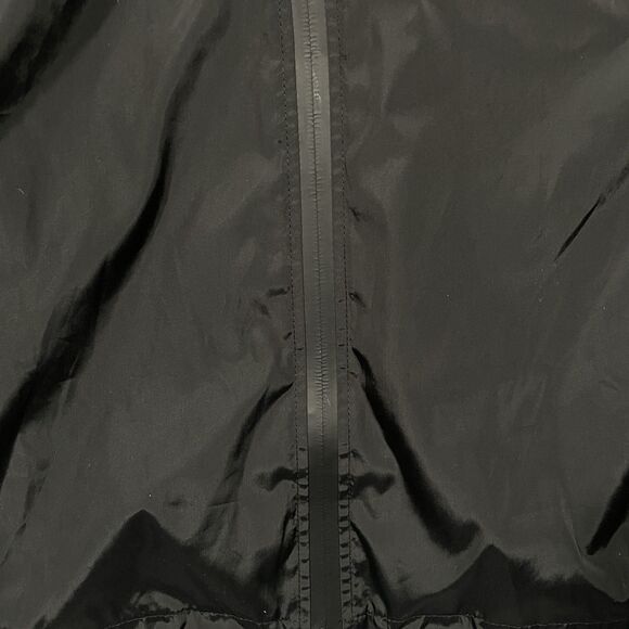 In’Voland Women’s Windbreaker Jacket Size 20W Black Hooded Lightweight - Picture 4 of 9